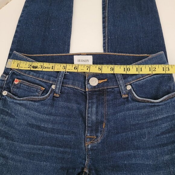 EUC Hudson Jeans Women's sz 26 Krista Super Skinny Ankle Mid-Rise Denim Jeans - Picture 5 of 7